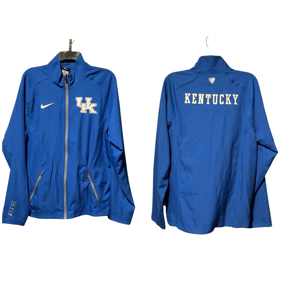 Nike Elite Men’s UK University of KENTUCKY Dri-Fit Full Zip Lightweight Jacket S